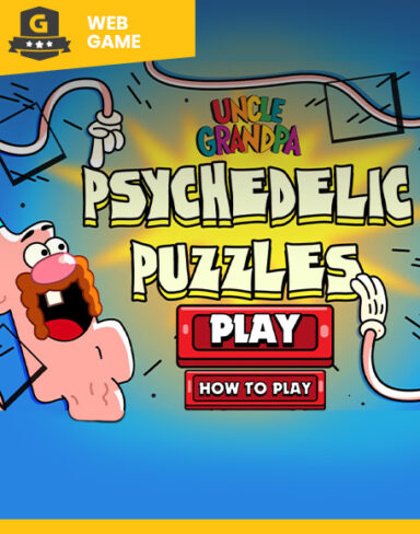 Uncle Grandpa Psychedelic Puzzles