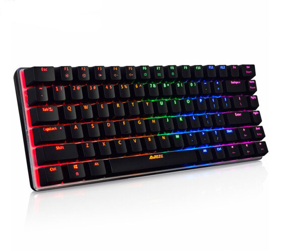 LED Ergonomic Mechanical Keyboard