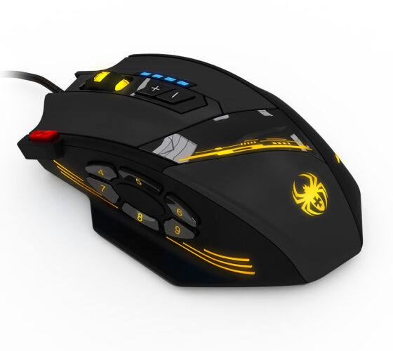 12-Buttons Programmable Wired Gaming Mouse