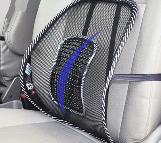 Car Seat Office Chair Massage Back Support Mesh Pad